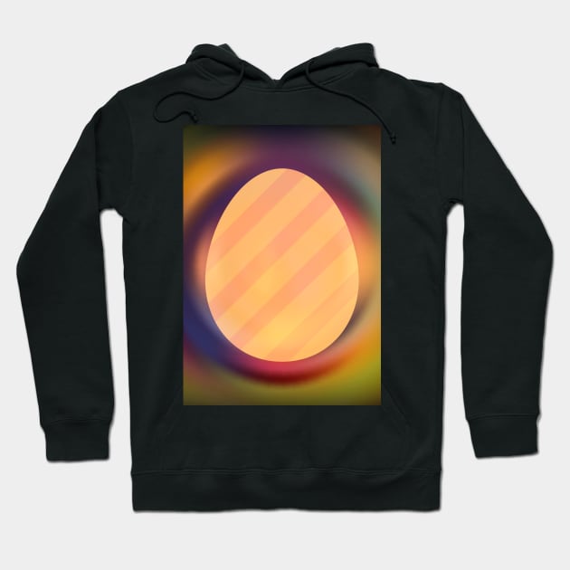 Easter egg colorful art Hoodie by creativity3000